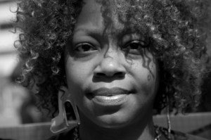 April Stogner, photo courtesy of Teachers for Justice: http://www.teachersforjustice.org/2015/08/support-hunger-strike-for-dyett-global.html